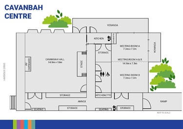 Cavanbah Centre simple floor plan