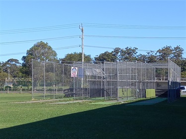 Four lane cricket nets