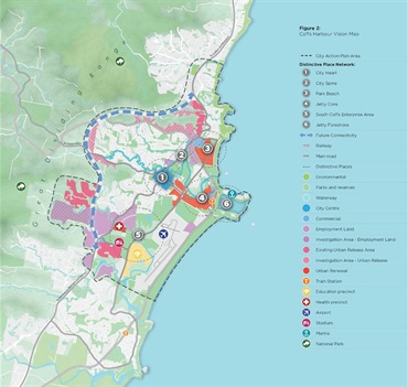 Coffs Harbour Vision Map 2022