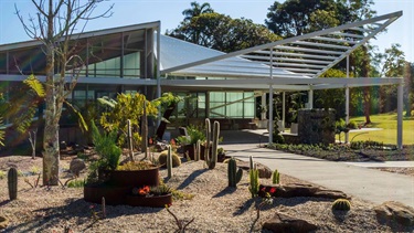 Glasshouse and surrounds